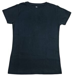 Solid Black Short Sleeve Crew Neck Tee Shirt Top Size JUNIORS XL